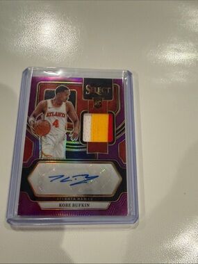 Panini Kobe Bufkin RPA tri color patch /99 purple